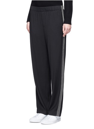Front View - Click To Enlarge - VINCE - Pinstripe tailored track pants