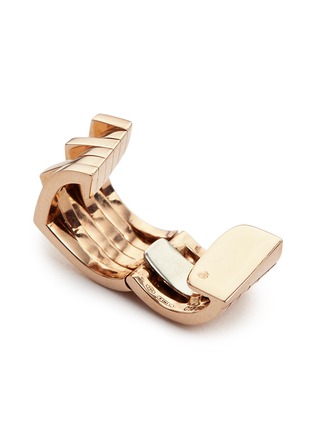 Detail View - Click To Enlarge - REPOSSI - 'Antifer' 18k rose gold stacked single ear cuff
