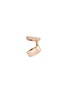Main View - Click To Enlarge - REPOSSI - 'Berbère Module' diamond pavé 18k rose gold two hoop single ear cuff