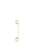 Detail View - Click To Enlarge - REPOSSI - 'Staple Medium Round' diamond 18k rose gold ear cuff