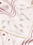Detail View - Click To Enlarge - VALENTINO GARAVANI - Geometric and circle print silk scarf