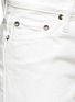 Detail View - Click To Enlarge - SIMON MILLER - 'Lamere' frayed cuff cropped wide leg jeans