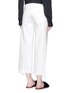 Back View - Click To Enlarge - SIMON MILLER - 'Lamere' frayed cuff cropped wide leg jeans