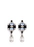 Main View - Click To Enlarge - DANNIJO - 'Aix' Swarovski crystal drop earrings