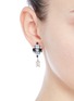 Figure View - Click To Enlarge - DANNIJO - 'Aix' Swarovski crystal drop earrings