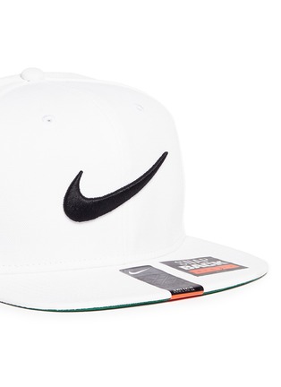 Front View - Click To Enlarge - NIKE - 'Swoosh Pro' patch appliqué baseball cap