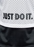 Detail View - Click To Enlarge - NIKE - 'Nike Mesh' logo print tank top