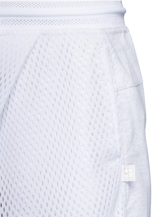 Detail View - Click To Enlarge - NIKE - NikeCourt mesh overlay skort