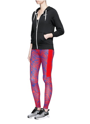 Figure View - Click To Enlarge - NIKE - 'Leg-A-See' print performance leggings
