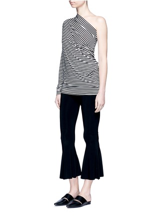 Figure View - Click To Enlarge - NORMA KAMALI - Cropped fishtail pants