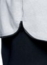 Detail View - Click To Enlarge - NORMA KAMALI - Reversible bonded jersey zip hoodie