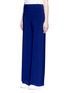 Front View - Click To Enlarge - NORMA KAMALI - 'Straight Leg Pant Go' in Blueberry