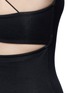Detail View - Click To Enlarge - T BY ALEXANDER WANG - Cutout back strappy camisole dress