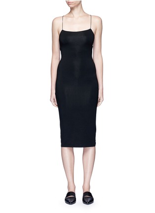 Main View - Click To Enlarge - T BY ALEXANDER WANG - Cutout back strappy camisole dress