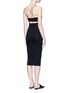 Figure View - Click To Enlarge - T BY ALEXANDER WANG - Cutout back strappy camisole dress