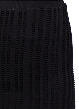 Detail View - Click To Enlarge - T BY ALEXANDER WANG - Jacquard jersey pencil skirt