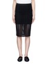 Main View - Click To Enlarge - T BY ALEXANDER WANG - Jacquard jersey pencil skirt