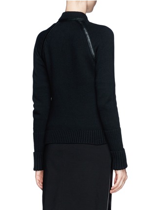 Back View - Click To Enlarge - RAG & BONE - Texture knit Jacket