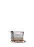 Main View - Click To Enlarge - NANCY GONZALEZ - 'Gio' embellished metallic crocodile leather crossbody bag