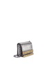 Figure View - Click To Enlarge - NANCY GONZALEZ - 'Gio' embellished metallic crocodile leather crossbody bag