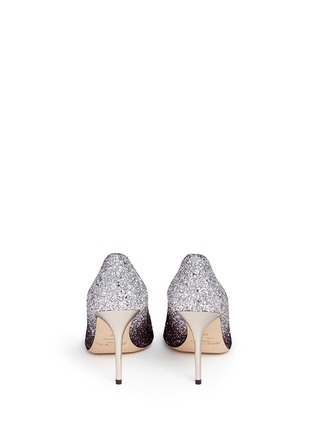 Back View - Click To Enlarge - JIMMY CHOO - 'Agnes' glitter dégradé pumps