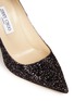 Detail View - Click To Enlarge - JIMMY CHOO - 'Abel' coarse glitter pumps