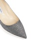 Detail View - Click To Enlarge - JIMMY CHOO - 'Aza' lamé glitter pumps