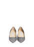 Figure View - Click To Enlarge - JIMMY CHOO - 'Aza' lamé glitter pumps
