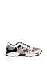 Main View - Click To Enlarge - RENÉ CAOVILLA - Floral bead embroidery lace sneakers