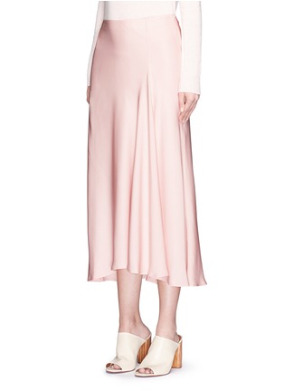 Front View - Click To Enlarge - THEORY - 'Maity TS' asymmetric midi skirt