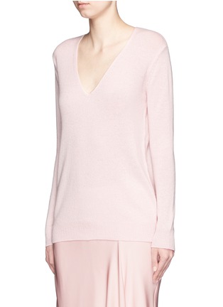 Front View - Click To Enlarge - THEORY - 'Adrianna RL' cashmere V-neck sweater