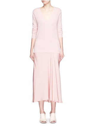 Figure View - Click To Enlarge - THEORY - 'Adrianna RL' cashmere V-neck sweater