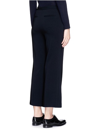 Back View - Click To Enlarge - THEORY - 'Laleenka' crepe cropped flare pants