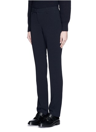 Front View - Click To Enlarge - THEORY - 'Izelle B' stretch crepe pants