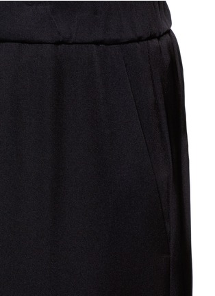 Detail View - Click To Enlarge - THEORY - 'Raoka W' cropped wide leg crepe pants