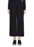 Main View - Click To Enlarge - THEORY - 'Raoka W' cropped wide leg crepe pants