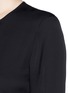 Detail View - Click To Enlarge - THEORY - 'Malydie' silk georgette peplum top