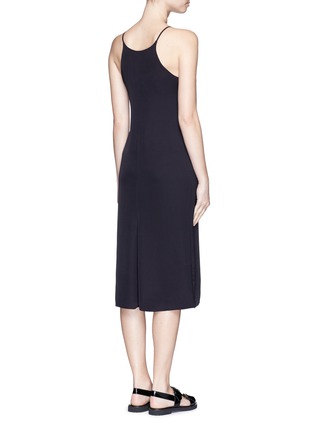 Back View - Click To Enlarge - THEORY - 'Kyun' silk slip dress