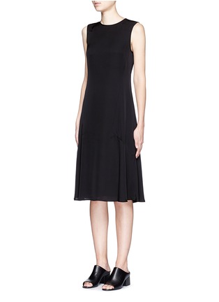 Front View - Click To Enlarge - THEORY - 'Raola' sleeveless flare dress