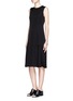 Figure View - Click To Enlarge - THEORY - 'Raola' sleeveless flare dress