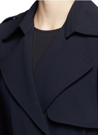 Detail View - Click To Enlarge - THEORY - 'Oaklane B' stretch crepe trench coat