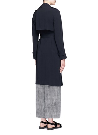Back View - Click To Enlarge - THEORY - 'Oaklane B' stretch crepe trench coat