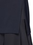 Detail View - Click To Enlarge - THEORY - 'Malkan' ruffle hem double layer crepe dress