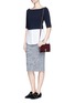 Figure View - Click To Enlarge - THEORY - 'Nellida' knit pencil skirt