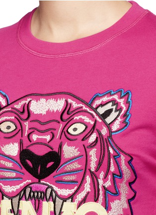 Detail View - Click To Enlarge - KENZO - Tiger embroidery sweatshirt