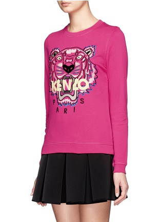 Front View - Click To Enlarge - KENZO - Tiger embroidery sweatshirt