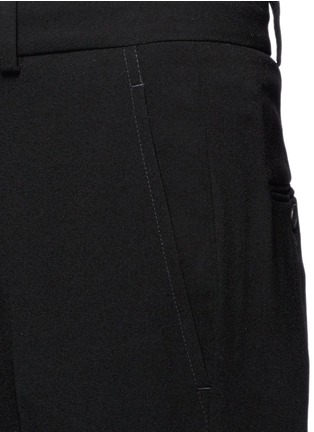 Detail View - Click To Enlarge - ISABEL MARANT - Crepe suiting capri pants