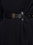 Detail View - Click To Enlarge - ISABEL MARANT - Buckle waist quilted jacket