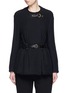 Main View - Click To Enlarge - ISABEL MARANT - Buckle waist quilted jacket
