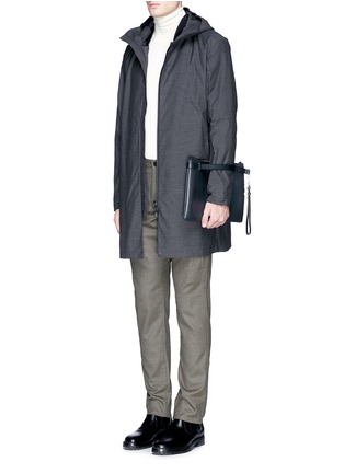 Figure View - Click To Enlarge - THEORY - 'Hallsey' detachable layer coat